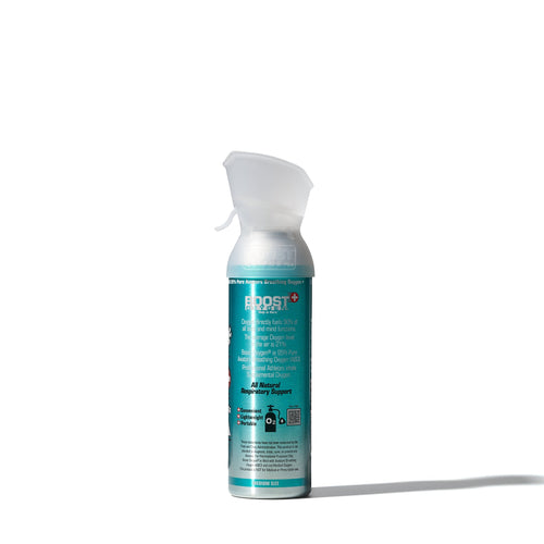 5L Boost Menthol Eucalyptus - 95% Pure Oxygen Can for Breathing, Respiratory and Immune system