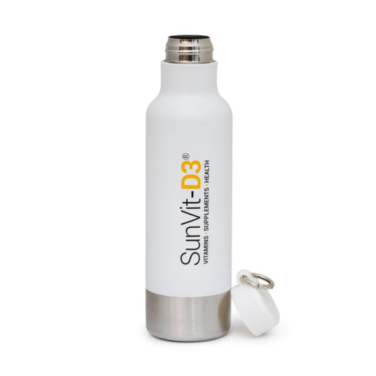 Cold Water 750ml Hydration Bottle, For Travel or Sports - SunVit - D3