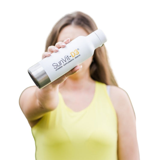 Cold Water 750ml Hydration Bottle, For Travel or Sports - SunVit - D3