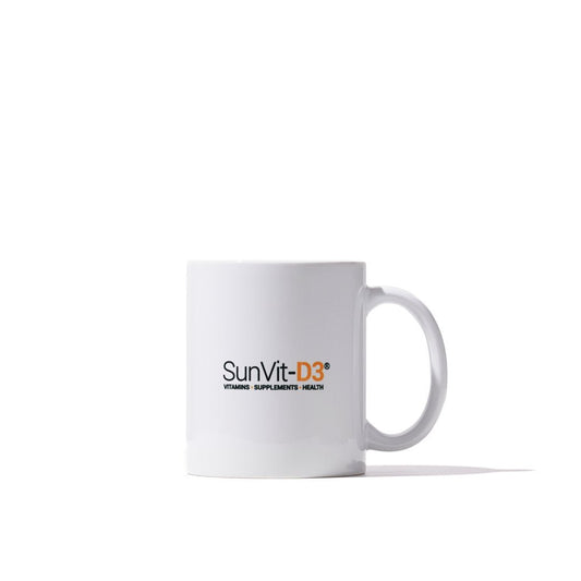 SunVit - D3 Ceramic Drinking Cup - Start Your Day The Right Way! - SunVit - D3