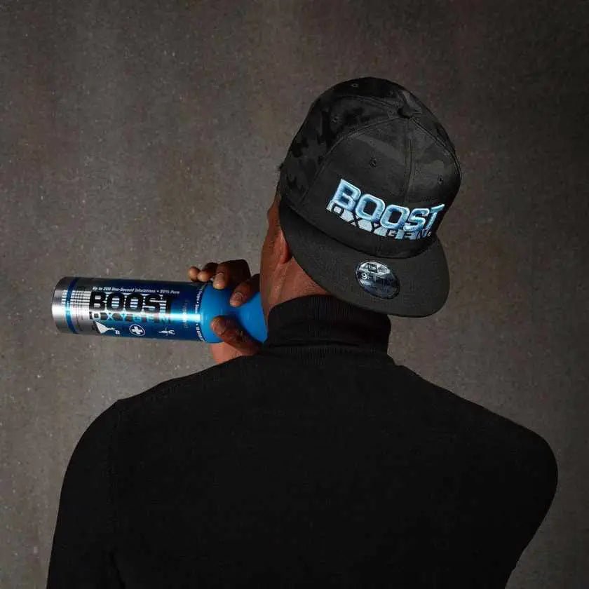 Boost Peppermint - 95% Pure Oxygen Can 9L Up To 200 Uses - SunVit-D3