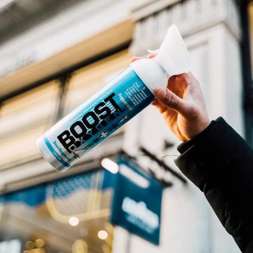 Boost Peppermint - Pure Oxygen Can 5L Up To 150 Uses - SunVit-D3