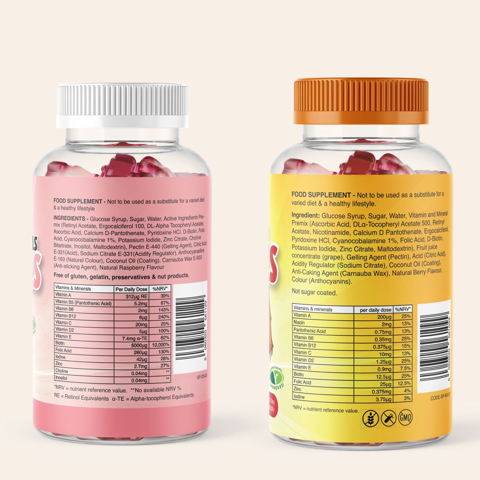 Hair, Skin & Nails, Kids Multi-Gummies - SunVit-D3
