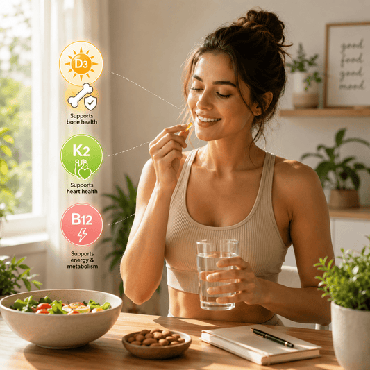 Taking Vitamin D3, K2 and B12 Together