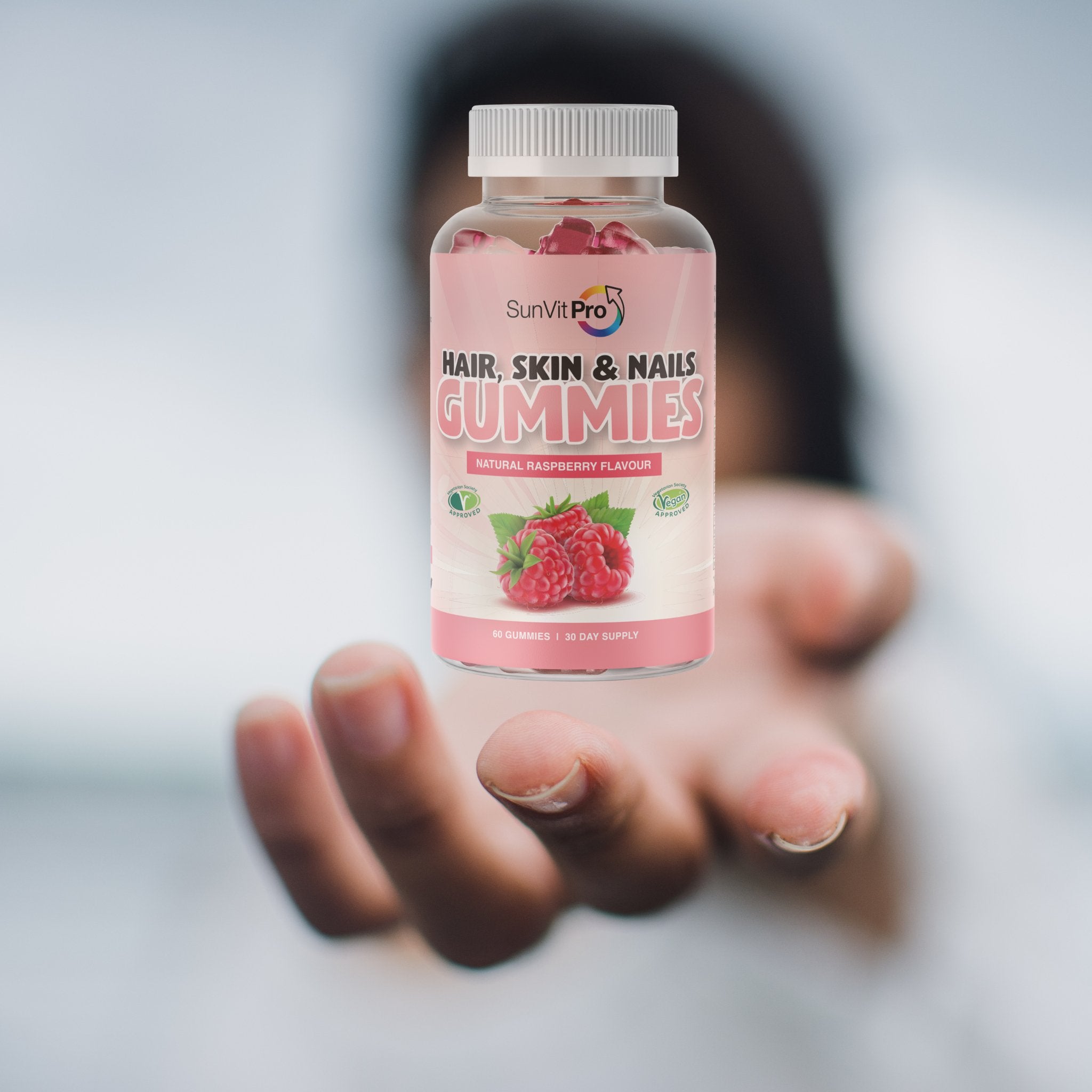 Health supplements for menopause hair, skin & nails SunVitD3