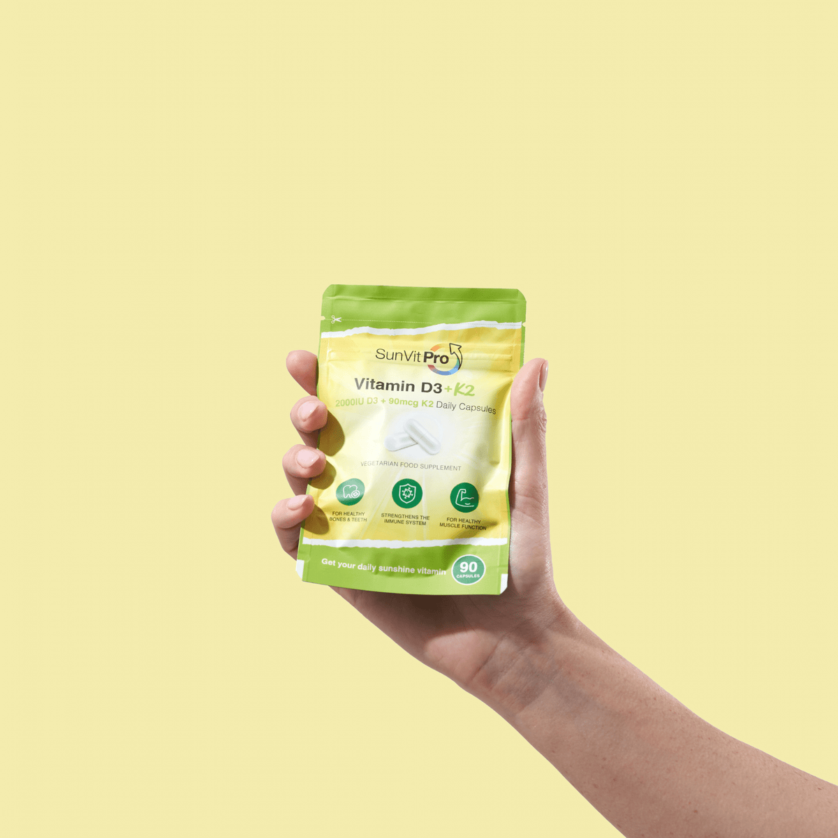 How Much Vitamin D3 and K2 Should I Take Daily? - SunVit-D3