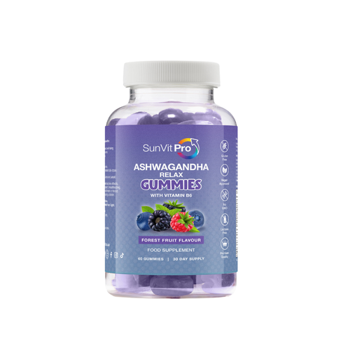 Sugar-Free Ashwagandha Gummies (Berry Flavoured)
