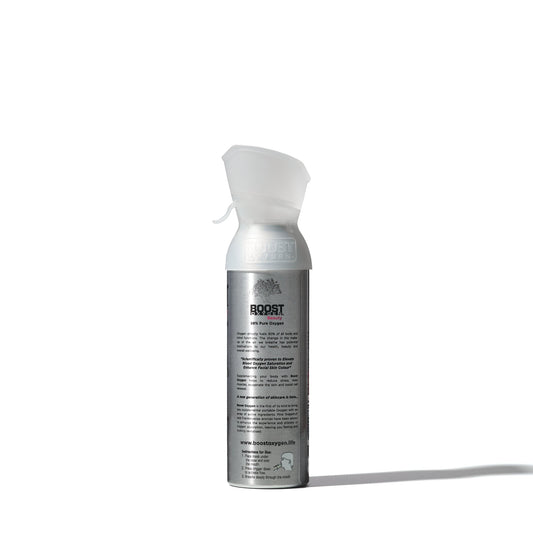 Boost Beauty - 95% Pure Oxygen Can 5L Up To 100 Uses, For Health, Breathing & Skincare - SunVit - D3