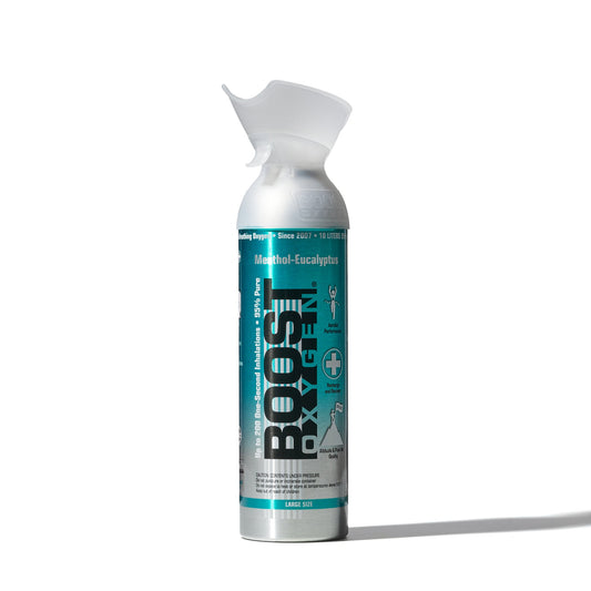 Boost Menthol - 95% Pure Oxygen Can 10L Up To 200 Uses, For Health & Breathing - SunVit - D3