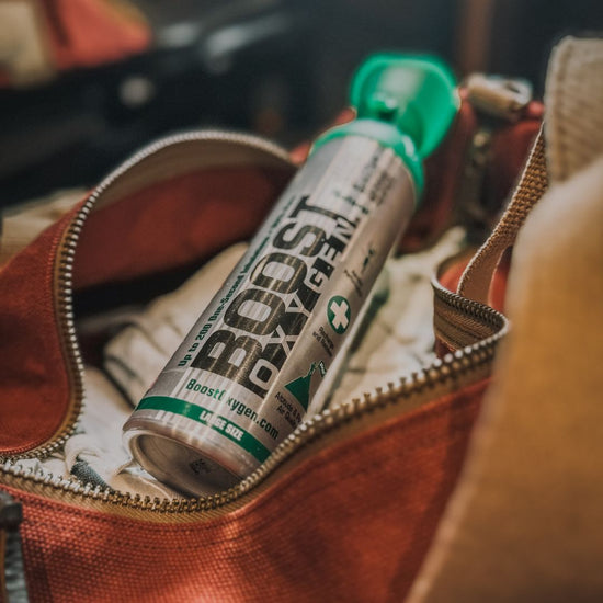 Boost Natural 9L - 95% Pure Oxygen Can, 200 x 1 - Second Inhales for Improved Energy & Focus - SunVit - D3