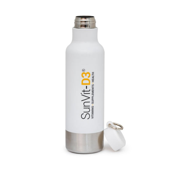 Cold Water 750ml Hydration Bottle, For Travel or Sports - SunVit - D3