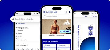 Get more with the Blue Light Card app