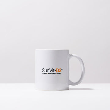SunVit - D3 Ceramic Drinking Cup - Start Your Day The Right Way! - SunVit - D3