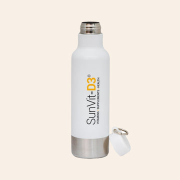 750ml Cold Water Hydration Bottle, For Travel or Sports - SunVit-D3