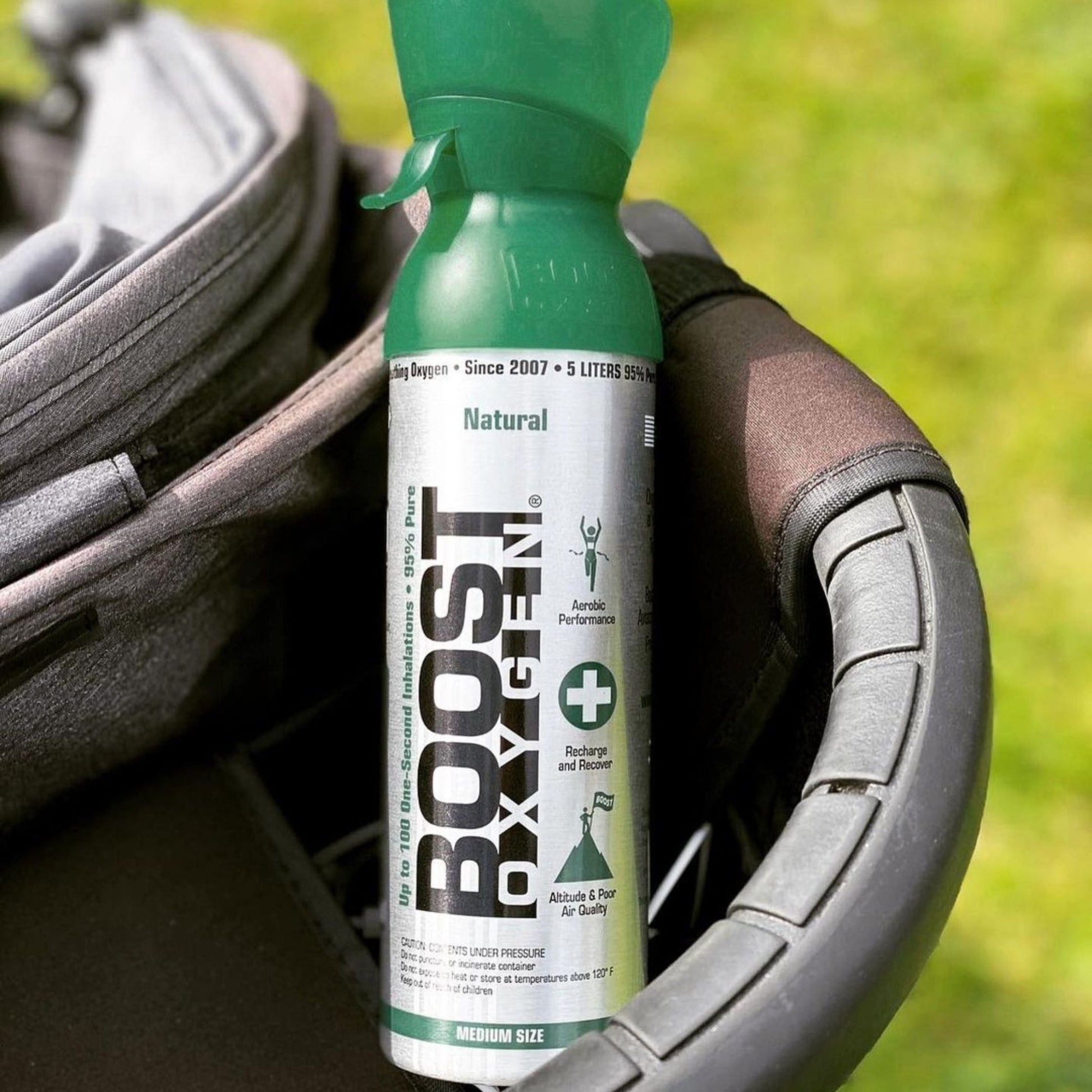 Mini Boost Natural - 95% Pure Oxygen Can 5L Up To 150 Uses - SunVit-D3