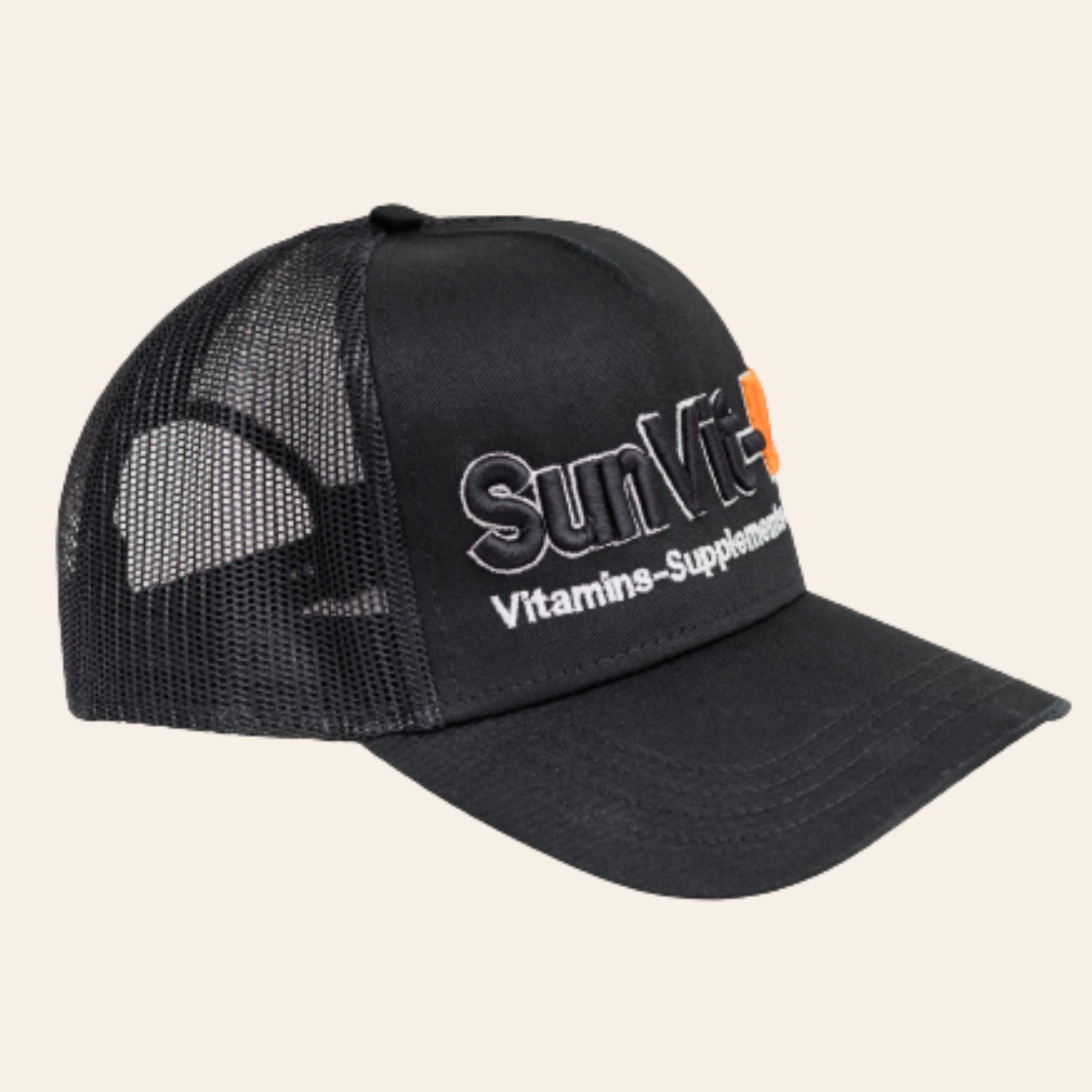 SunVit-D3 Trucker Hat, For Adults & Children - SunVit-D3